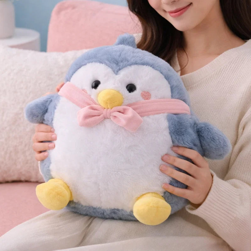 Snibby Penguin Plushie Cushion