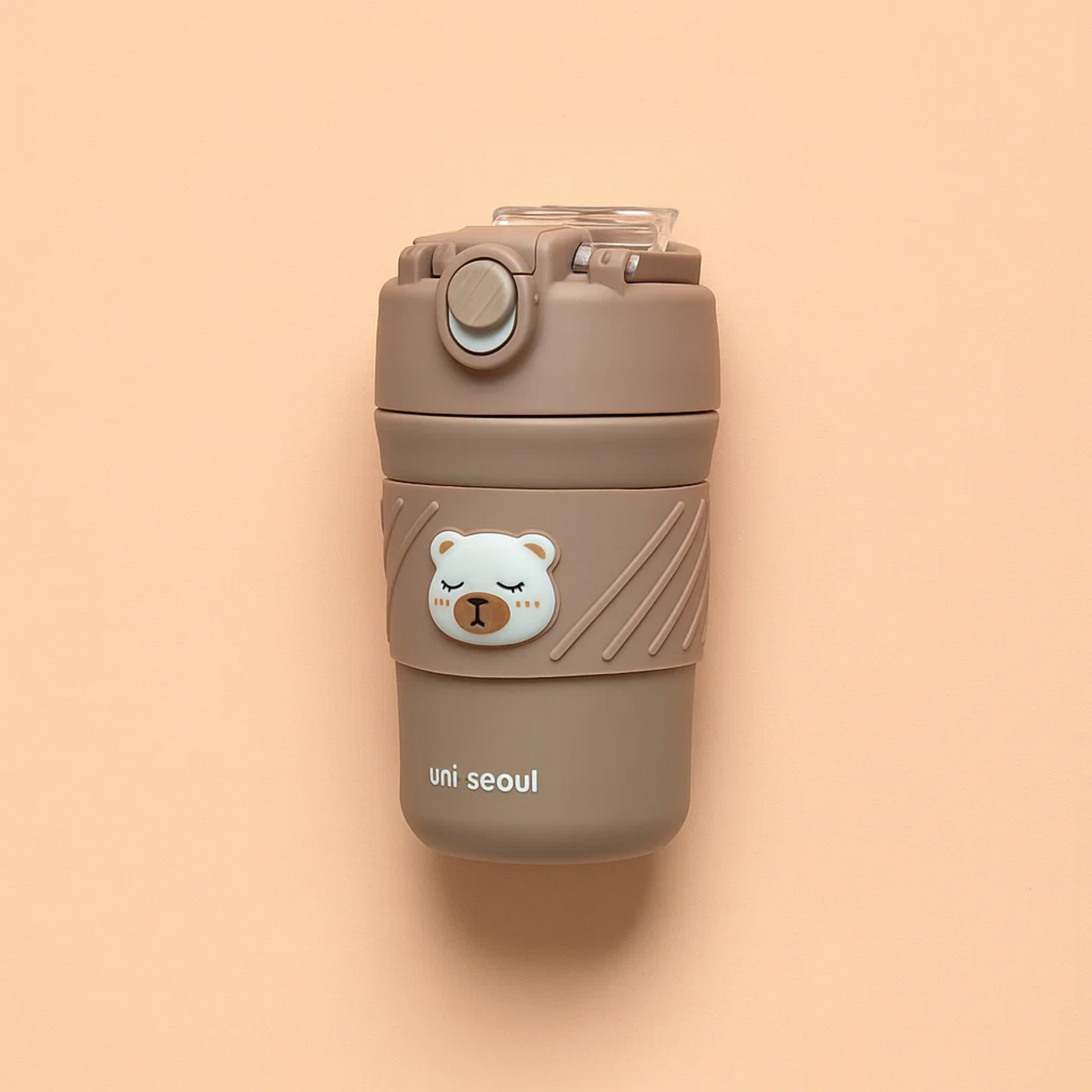 Bear Tumbler With Sleeve