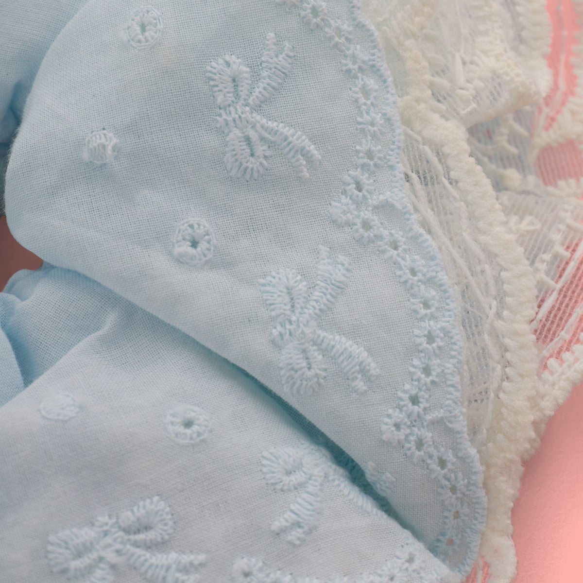 Bluebell Frill Scrunchie