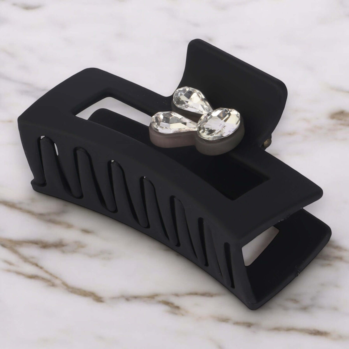 Black Korean Small Bunny Hair Clutcher