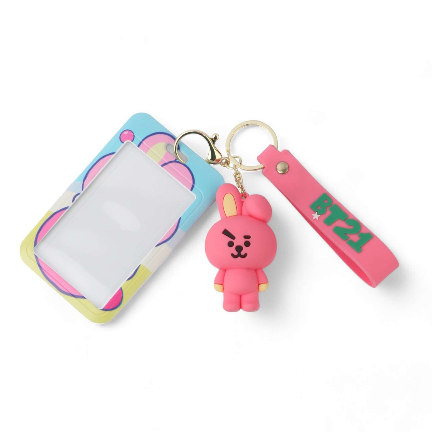 BTS Key Chain with Name Card - Cooky