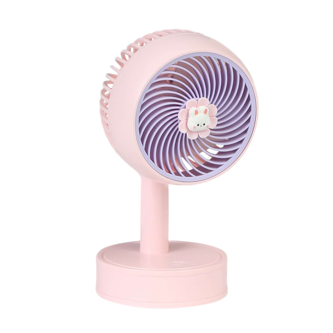 Cute Breeze Handheld Electric Fan - Purple