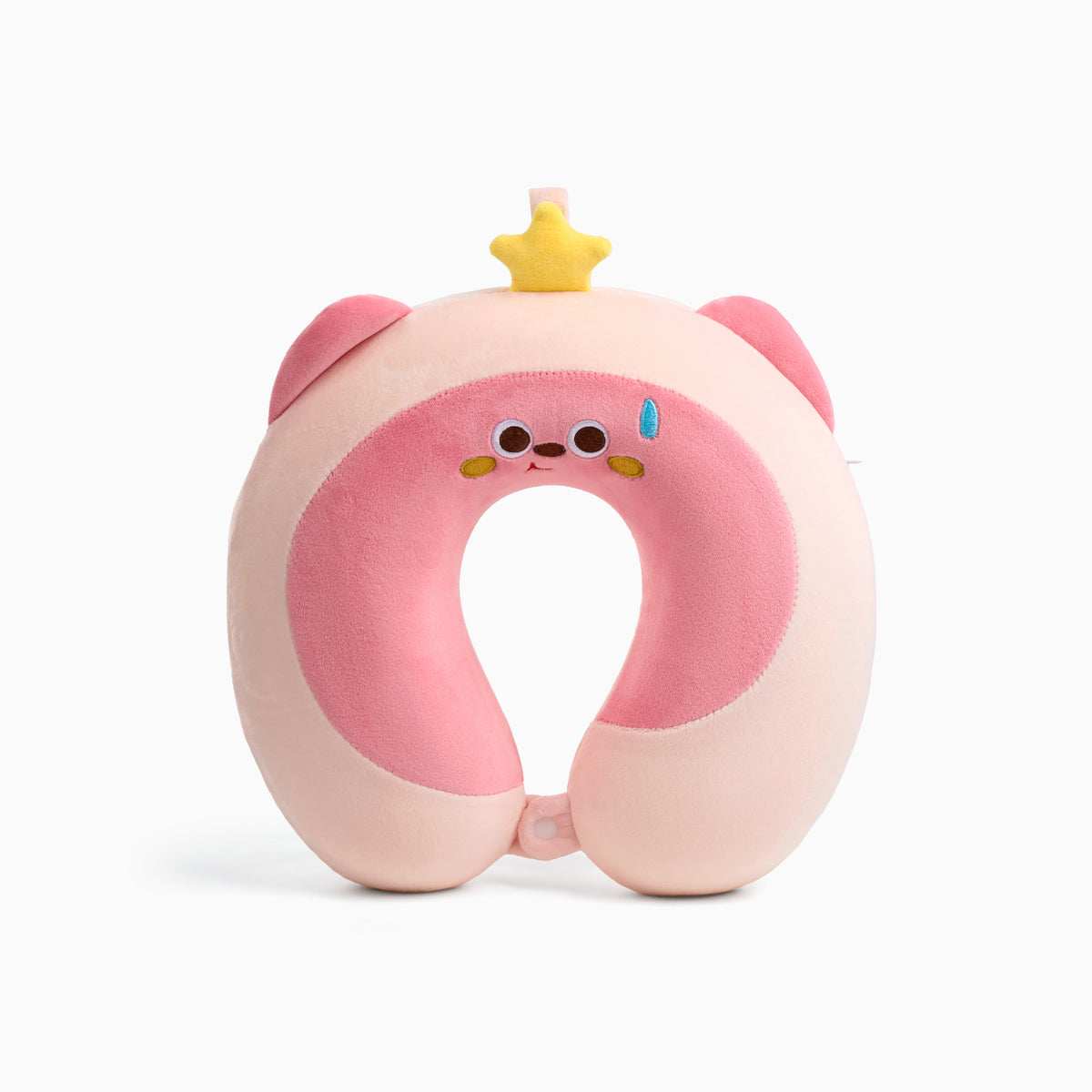 Berry Cuddle U Pillow- Pink