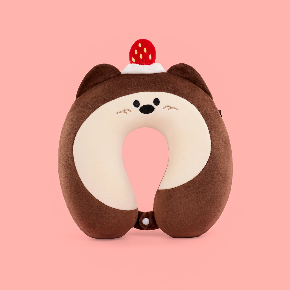 Coco Cuddle U Pillow- Brown