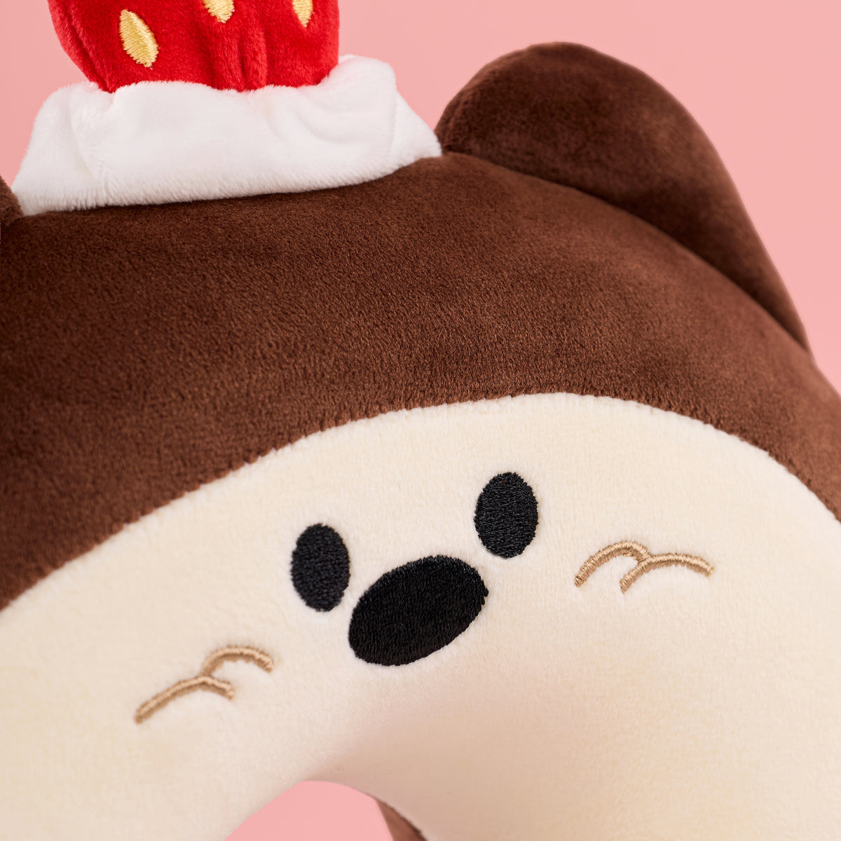 Coco Cuddle U Pillow- Brown