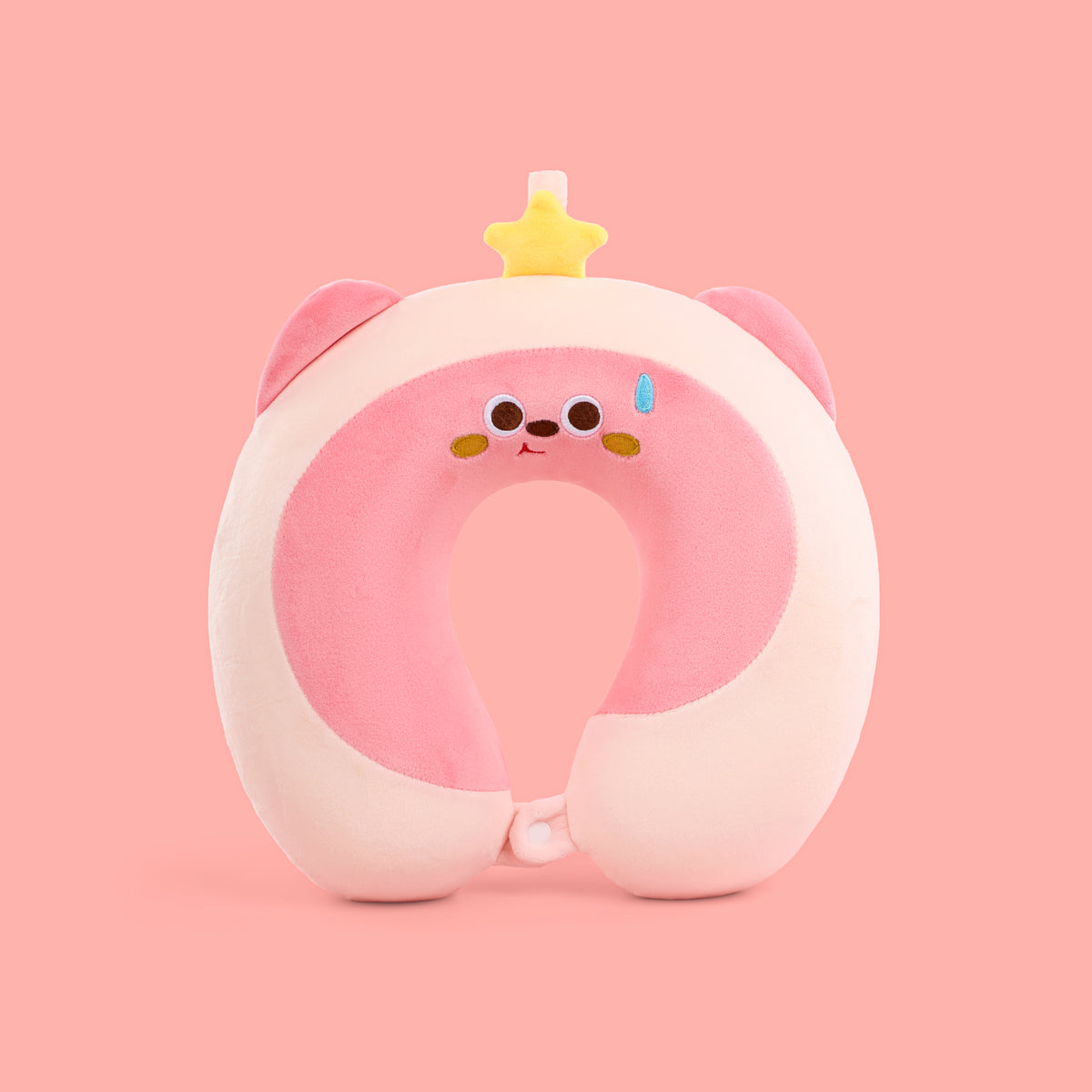 Berry Cuddle U Pillow- Pink