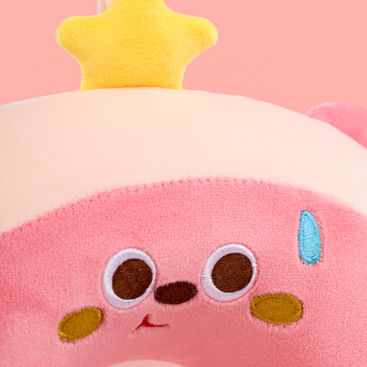 Berry Cuddle U Pillow- Pink