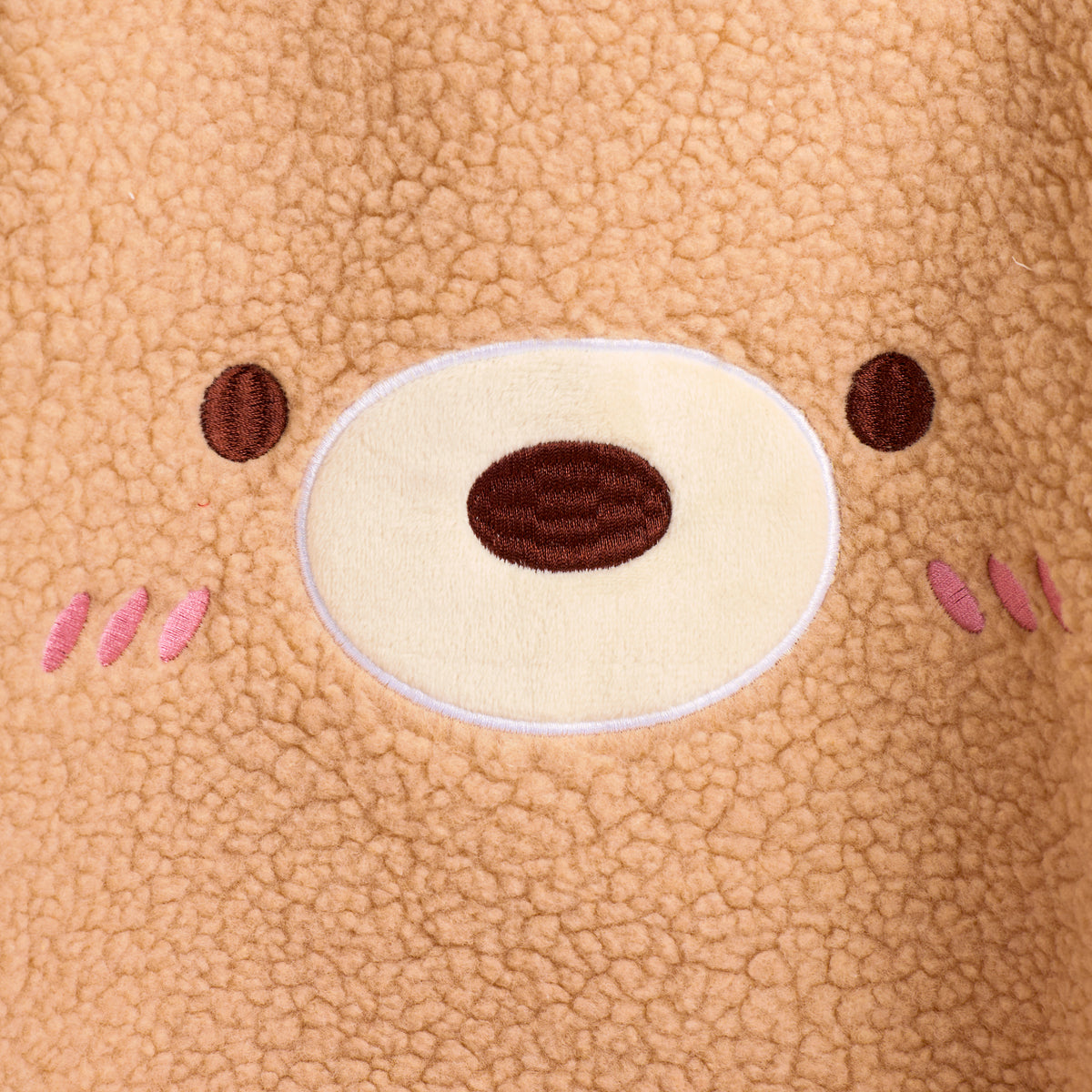Cocoa Bear Fur Tote Bag - Brown