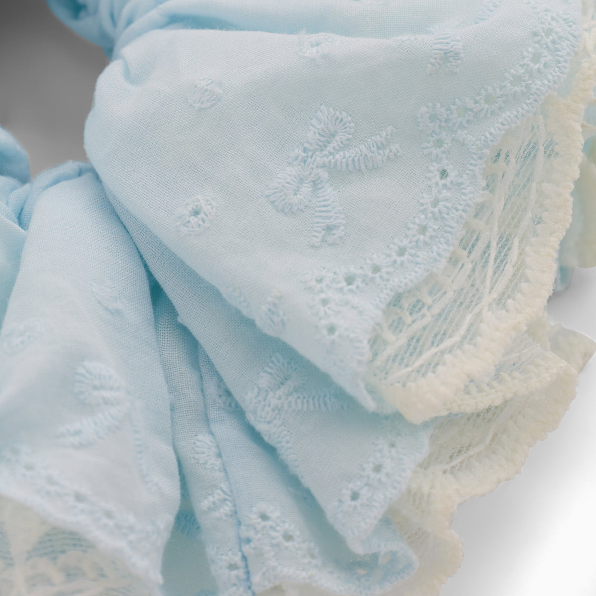Bluebell Frill Scrunchie