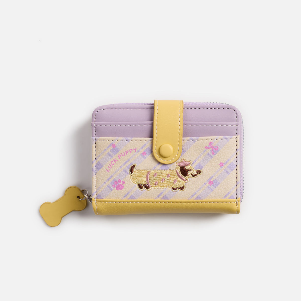 Lavender Pup Wallet