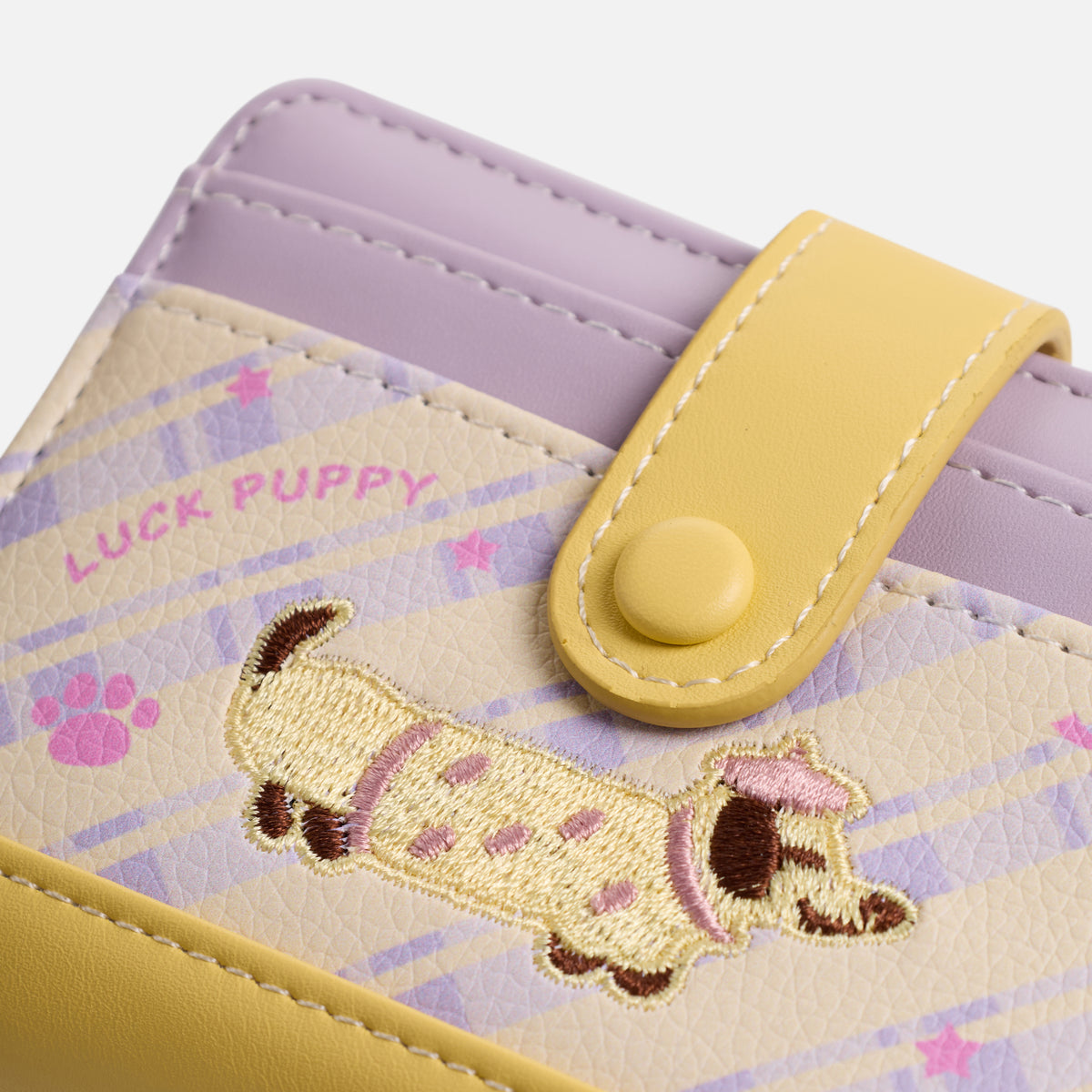 Lavender Pup Wallet
