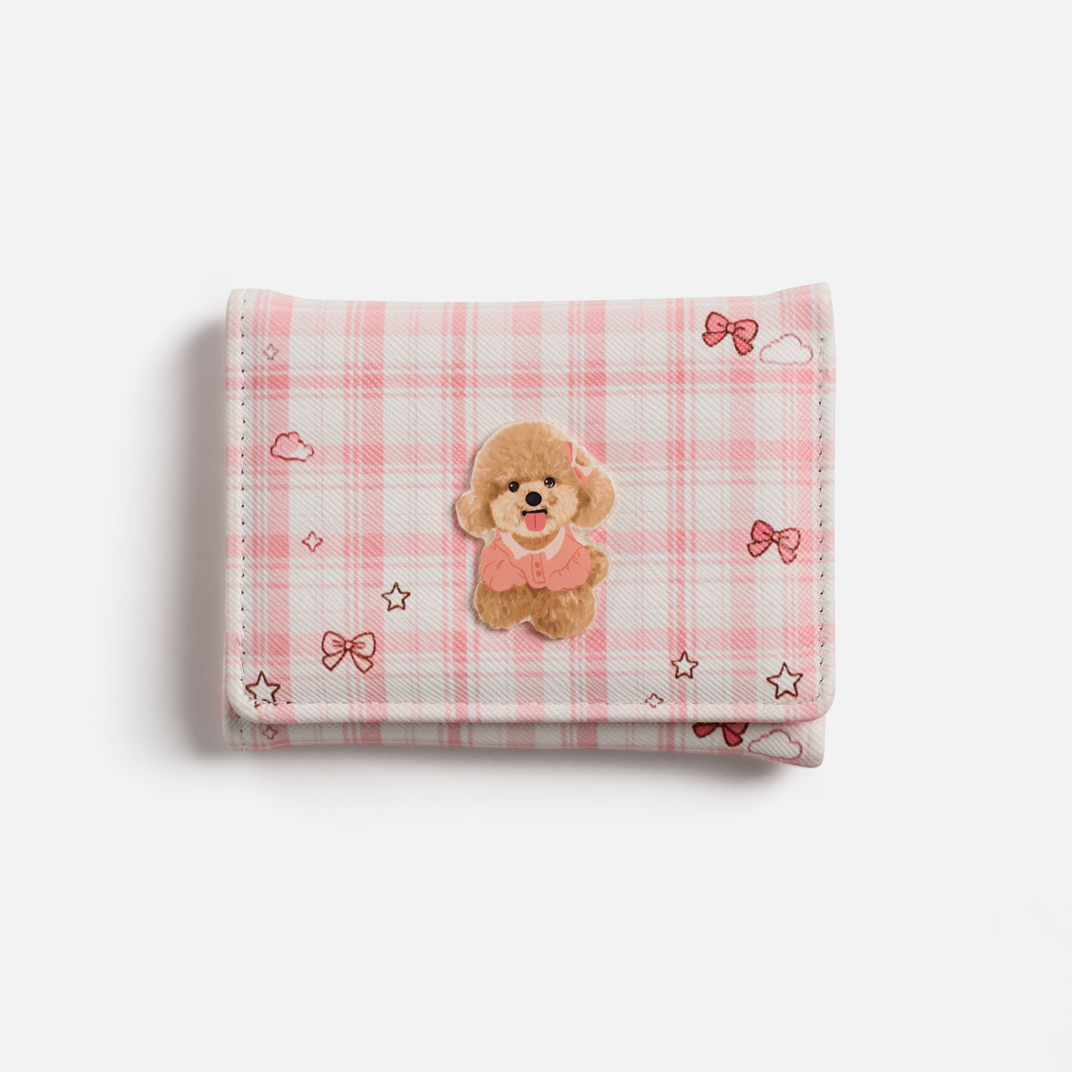 Sweet Blush Pup Wallet