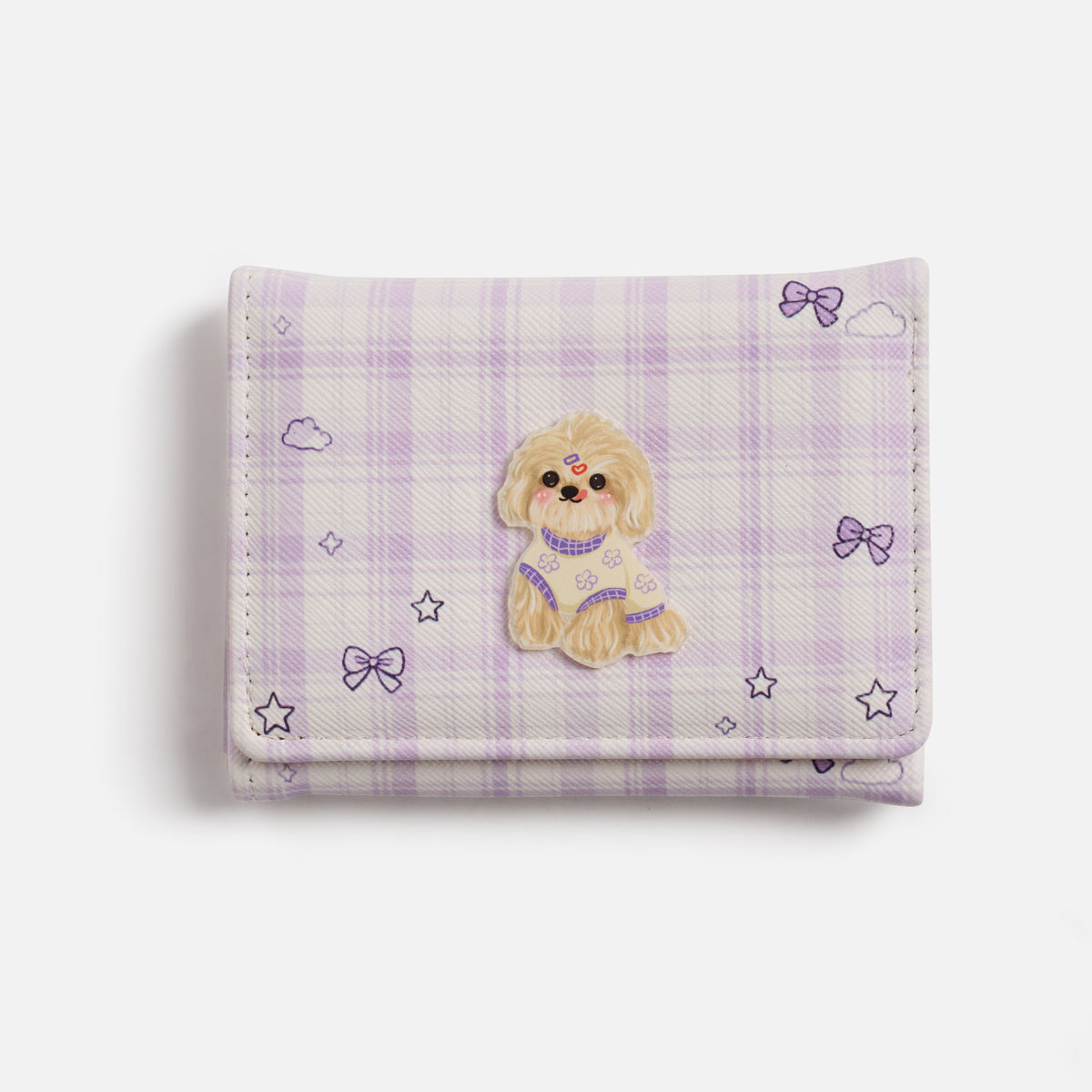 Sweet Lilac Pup Wallet