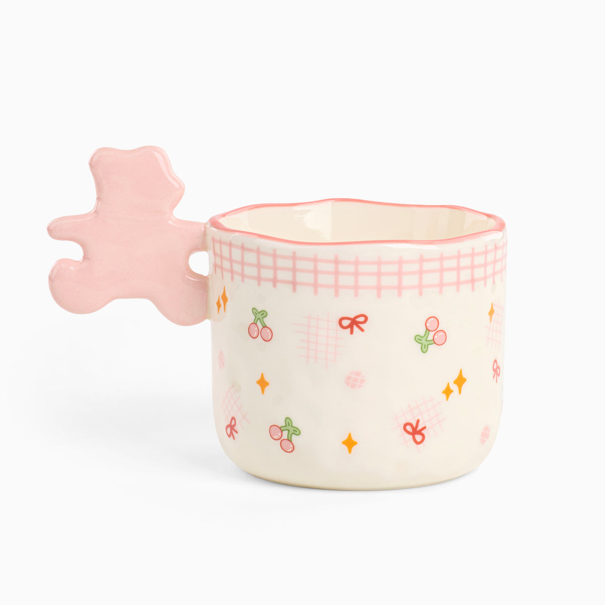Ribbon Teddy Mug