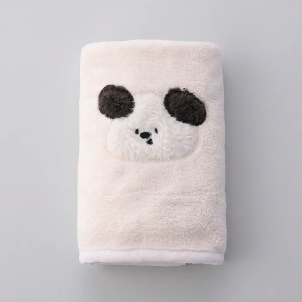 Puff Pals Hand Towel White